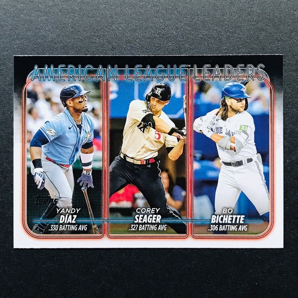 Yandy Diaz / Corey Seager / Bo Bichette - 2024 Topps LL #149 - Picture 1 of 2